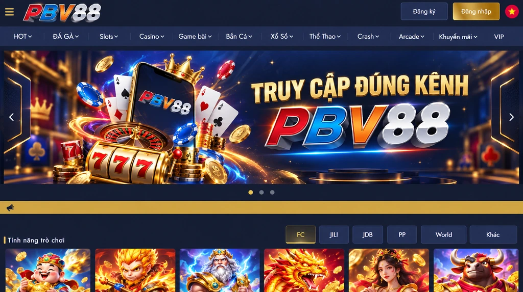 TRUY CẬP ĐÚNG KÊNH PBV88