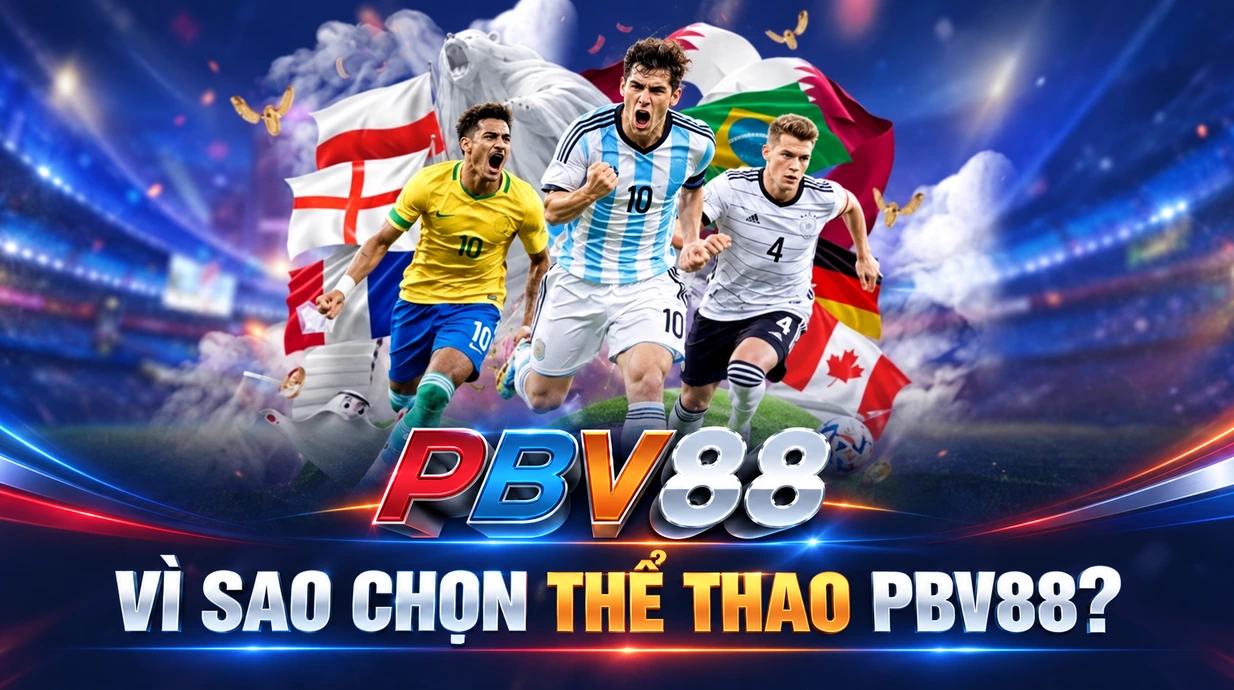 VÌ SAO CHỌN THỂ THAO PBV88?
